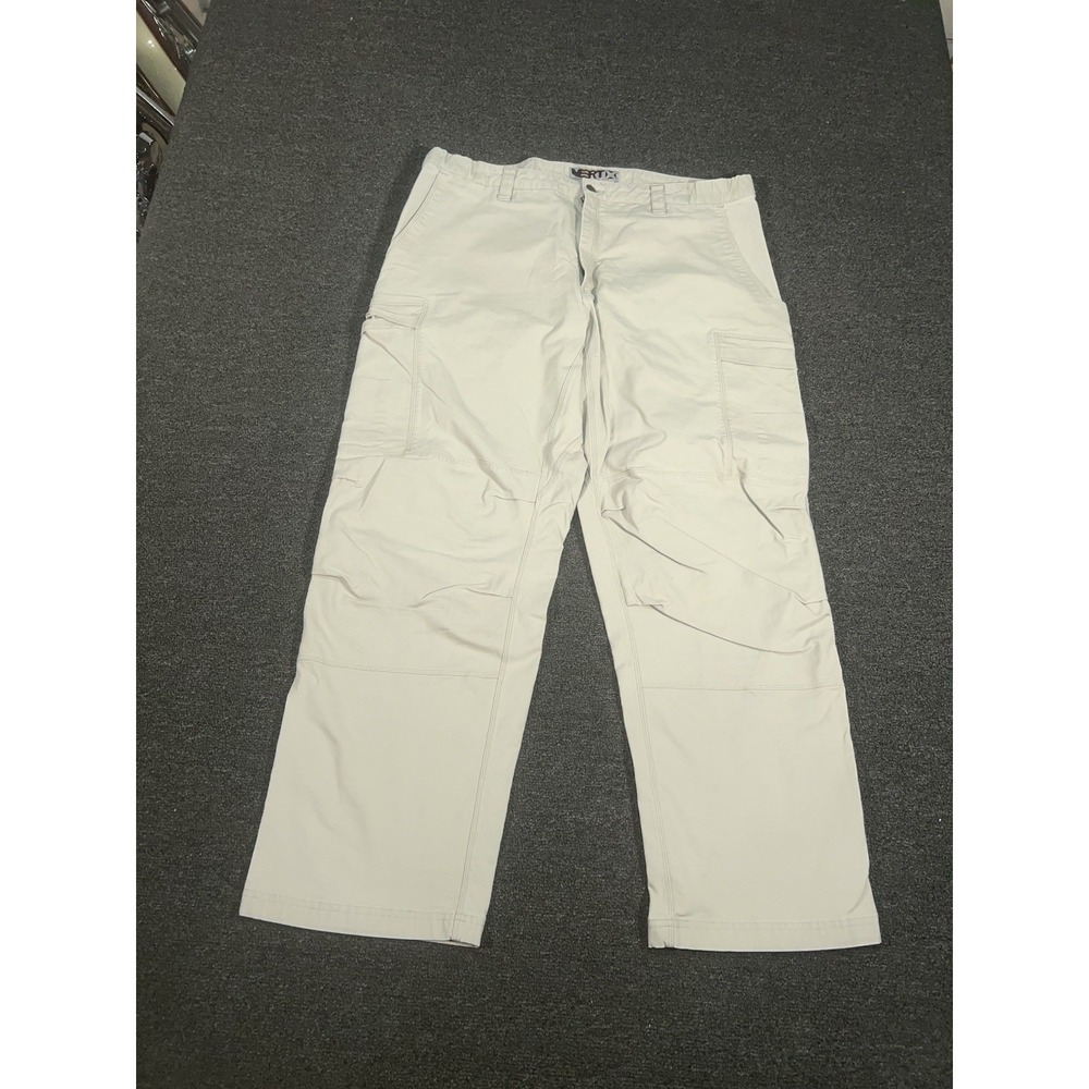 Vertx Pants Men's 42x32 (Fits 40x31) Beige Cargo Stretch Utility Work